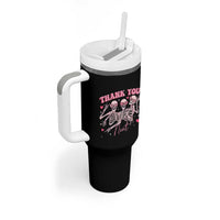 Funny Skeleton Anti Valentines Tumbler With Handle - Wonder Print Shop