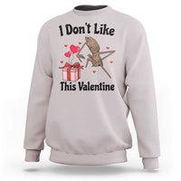 Marcus The Worm Meme Sweatshirt I Do Not Like This Valentine - Wonder Print Shop