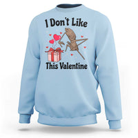 Marcus The Worm Meme Sweatshirt I Do Not Like This Valentine - Wonder Print Shop