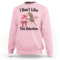 Marcus The Worm Meme Sweatshirt I Do Not Like This Valentine - Wonder Print Shop