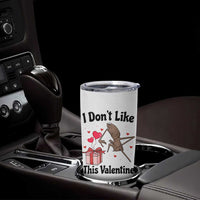 Marcus The Worm Meme Tumbler Cup I Do Not Like This Valentine - Wonder Print Shop