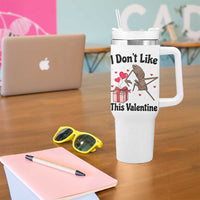 Marcus The Worm Meme Tumbler With Handle I Do Not Like This Valentine - Wonder Print Shop