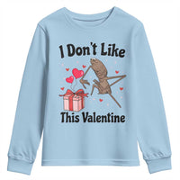Marcus The Worm Meme Youth Sweatshirt I Do Not Like This Valentine - Wonder Print Shop