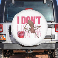 Marcus The Worm Funny Valentine Meme Spare Tire Cover I Don't Like This Valentine