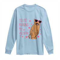 Marcus The Worm Meme Long Sleeve Shirt Funny Anti Valentines Day - Wonder Print Shop