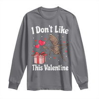 Marcus The Worm Meme Long Sleeve Shirt Funny Anti Valentines Day Sarcastic - Wonder Print Shop