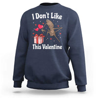 Marcus The Worm Meme Sweatshirt Funny Anti Valentines Day Sarcastic - Wonder Print Shop