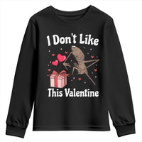 Marcus The Worm Meme Youth Sweatshirt Funny Anti Valentines Day Sarcastic - Wonder Print Shop