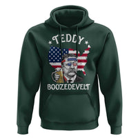 Teddy Boozedevelt Theodore Roosevelt Hoodie 4th Of July American Flag