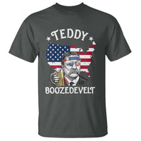 Teddy Boozedevelt Theodore Roosevelt T Shirt 4th Of July American Flag