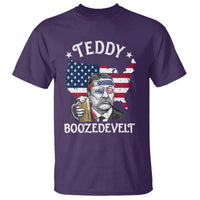 Teddy Boozedevelt Theodore Roosevelt T Shirt 4th Of July American Flag