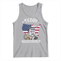 Teddy Boozedevelt Theodore Roosevelt Tank Top 4th Of July American Flag