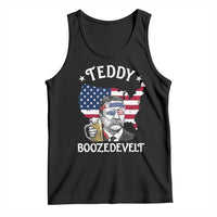 Teddy Boozedevelt Theodore Roosevelt Tank Top 4th Of July American Flag