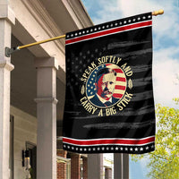 Theodore Roosevelt Quote American President Garden Flag Speak Softly and Carry a Big Stick