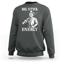 Funny Teddy Roosevelt Sweatshirt Big Stick Energy President