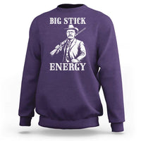Funny Teddy Roosevelt Sweatshirt Big Stick Energy President