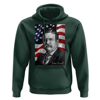 Theodore Roosevelt Patriotic American Flag President Hoodie