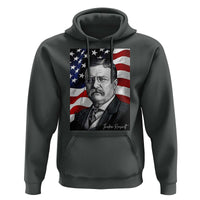 Theodore Roosevelt Patriotic American Flag President Hoodie