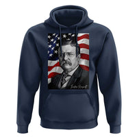 Theodore Roosevelt Patriotic American Flag President Hoodie