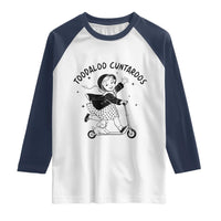 Toodaloo Cuntaroos Raglan Shirt Funny Roller Girl Sarcastic