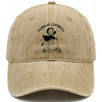 Toodaloo Cuntaroos Washed Cotton Baseball Cap Funny Roller Girl Sarcastic