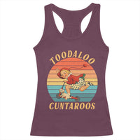Toodaloo Cuntaroos Racerback Tank Top Funny Sarcastic Goodbye Humor
