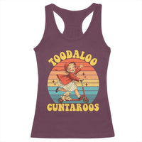 Toodaloo Cuntaroos Racerback Tank Top Funny Roller Sassy Girl Sarcastic Humor
