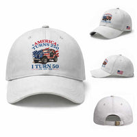 America Turns 250 I Turn 50 1976 50th Birthday Baseball Cap Compact Classic Off-road SUV