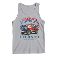 America Turns 250 I Turn 50 1976 50th Birthday Tank Top Compact Classic Off-road SUV