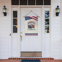 America Turns 250 I Turn 50 1976 50th Birthday Patriotic Garden Flag Compact Classic Off-road SUV