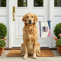 America Turns 250 I Turn 50 1976 50th Birthday Patriotic Handheld Flag Compact Classic Off-road SUV