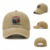 America Turns 250 I Turn 50 1976 50th Birthday Washed Cotton Baseball Cap Compact Classic Off-road SUV