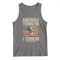 America Turns 250 I Turn 50 1976 50th Birthday Tank Top Patriotic Cowboy Cowgirl Rodeo 4th of July