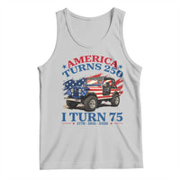 America Turns 250 I Turn 75 1951 75th Birthday Tank Top Compact Classic Off-road SUV
