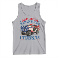 America Turns 250 I Turn 75 1951 75th Birthday Tank Top Compact Classic Off-road SUV