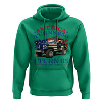 America Turns 250 I Turn 65 1961 65th Birthday Hoodie Compact Classic Off-road SUV
