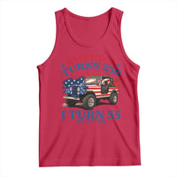 America Turns 250 I Turn 55 1971 55th Birthday Tank Top Compact Classic Off-road SUV