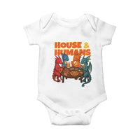 Houses Humans Baby Onesie Funny RPG Parody Gamer - Wonder Print Shop