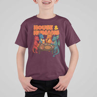 Houses Humans T Shirt For Kid Funny RPG Parody Gamer - Wonder Print Shop