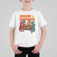 Houses Humans T Shirt For Kid Funny RPG Parody Gamer - Wonder Print Shop