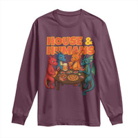 Houses Humans Long Sleeve Shirt Funny RPG Parody Gamer - Wonder Print Shop
