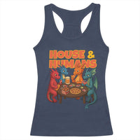 Houses Humans Racerback Tank Top Funny RPG Parody Gamer - Wonder Print Shop