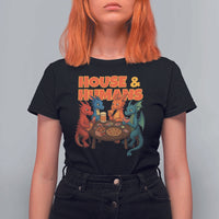 Houses Humans T Shirt For Women Funny RPG Parody Gamer - Wonder Print Shop