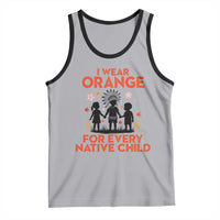 Native American Child Orange Shirt Day Tank Top I Wear Orange For Every Native Child - Wonder Print Shop