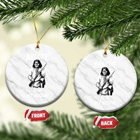 Native American Ceramic Ornament Apache Is In My Blood - Wonder Print Shop