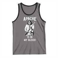 Native American Tank Top Apache Is In My Blood - Wonder Print Shop
