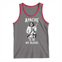 Native American Tank Top Apache Is In My Blood - Wonder Print Shop