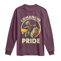 Native American Comanche Pride Indigenous People Day Long Sleeve Shirt - Wonder Print Shop