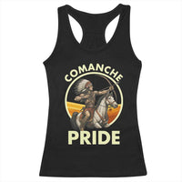 Native American Comanche Pride Indigenous People Day Racerback Tank Top - Wonder Print Shop