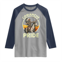 Native American Comanche Pride Indigenous People Day Raglan Shirt - Wonder Print Shop